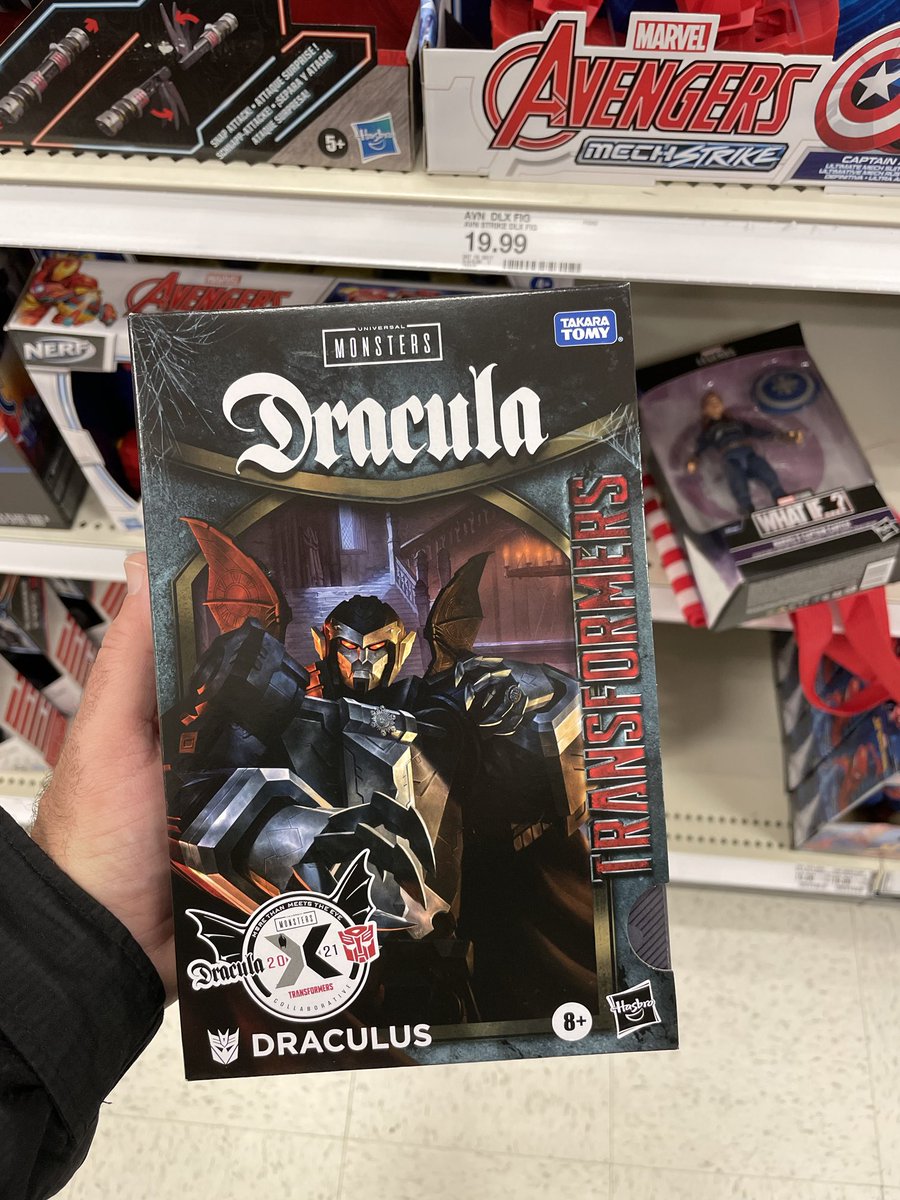 Hasbro Reminds us that Draculus is Out Soon at Target Where he is Street Dated