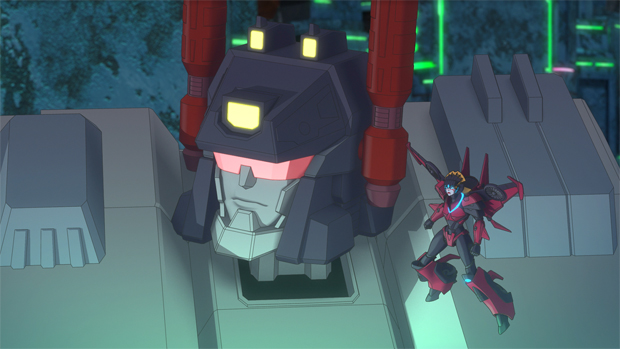 Official Poster and Screenshots for Machinima Transformers Titans Return Animated Series