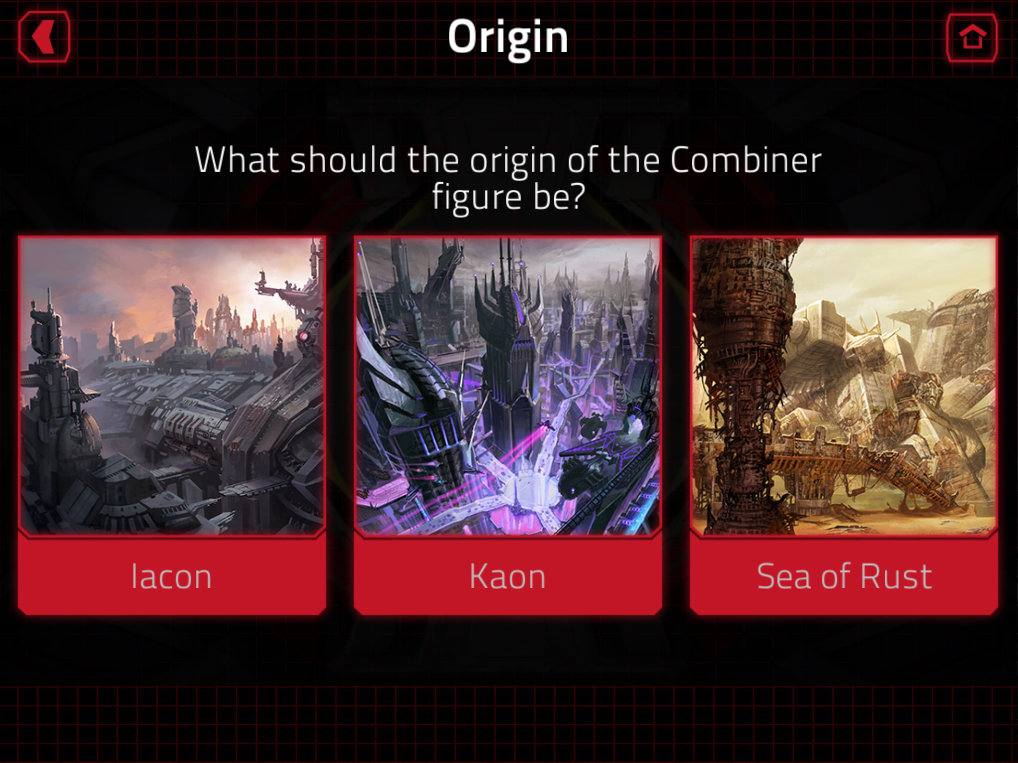Round Two of Hasbro Fan Built Combiner Poll Now Live