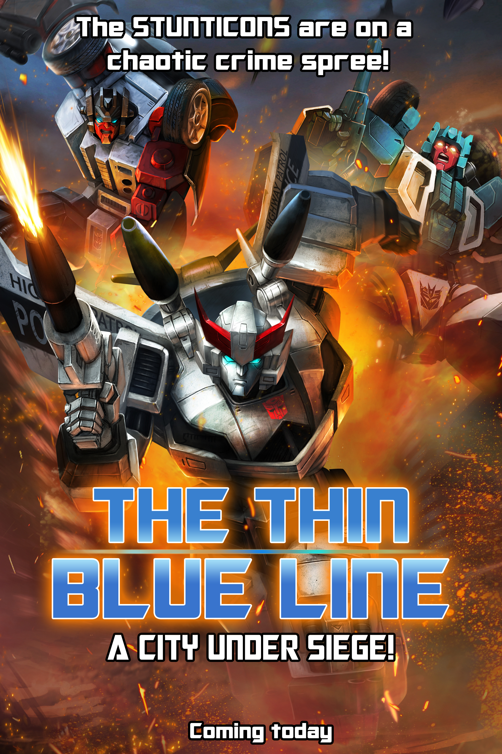 Transformers: Legends "The Thin Blue Line"