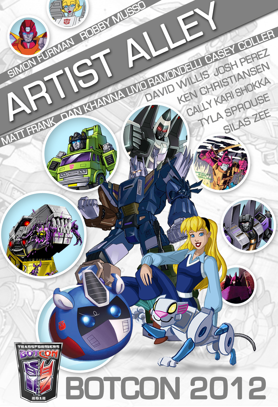 BotCon 2012 Artist Alley Update: Simon Furman and More!