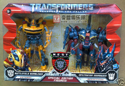 Alternate Packaging of Battlefield Bumblebee and Infiltration Soundwave 2-pack