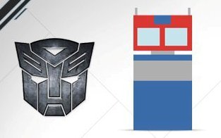 Transformers Game Facebook Update: "Minimalist Autobots"