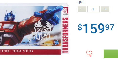 Platinum Edition Year of the Rooster Optimus Prime Now Available Online in Canada and Price Revealed