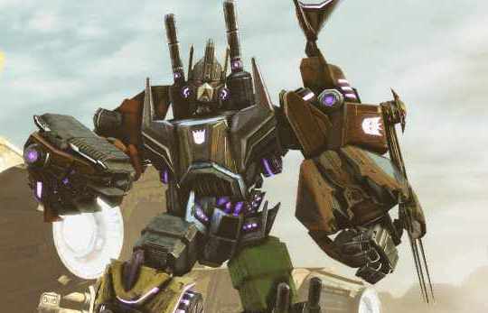 Transformers Fall of Cybertron Bruticus In-Game Image