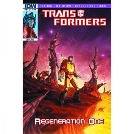 Simon Furman Script (W)Rap Transformers: Regeneration One #84