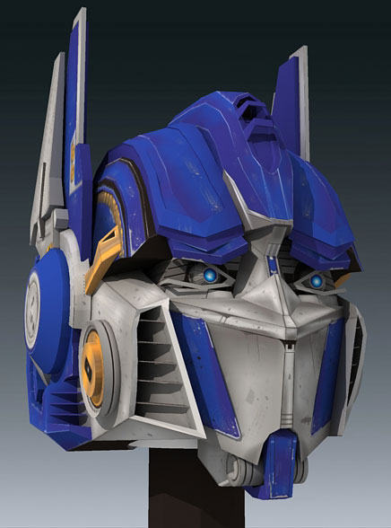 New PaperKrafts Transformers Movie Optimus Prime Head