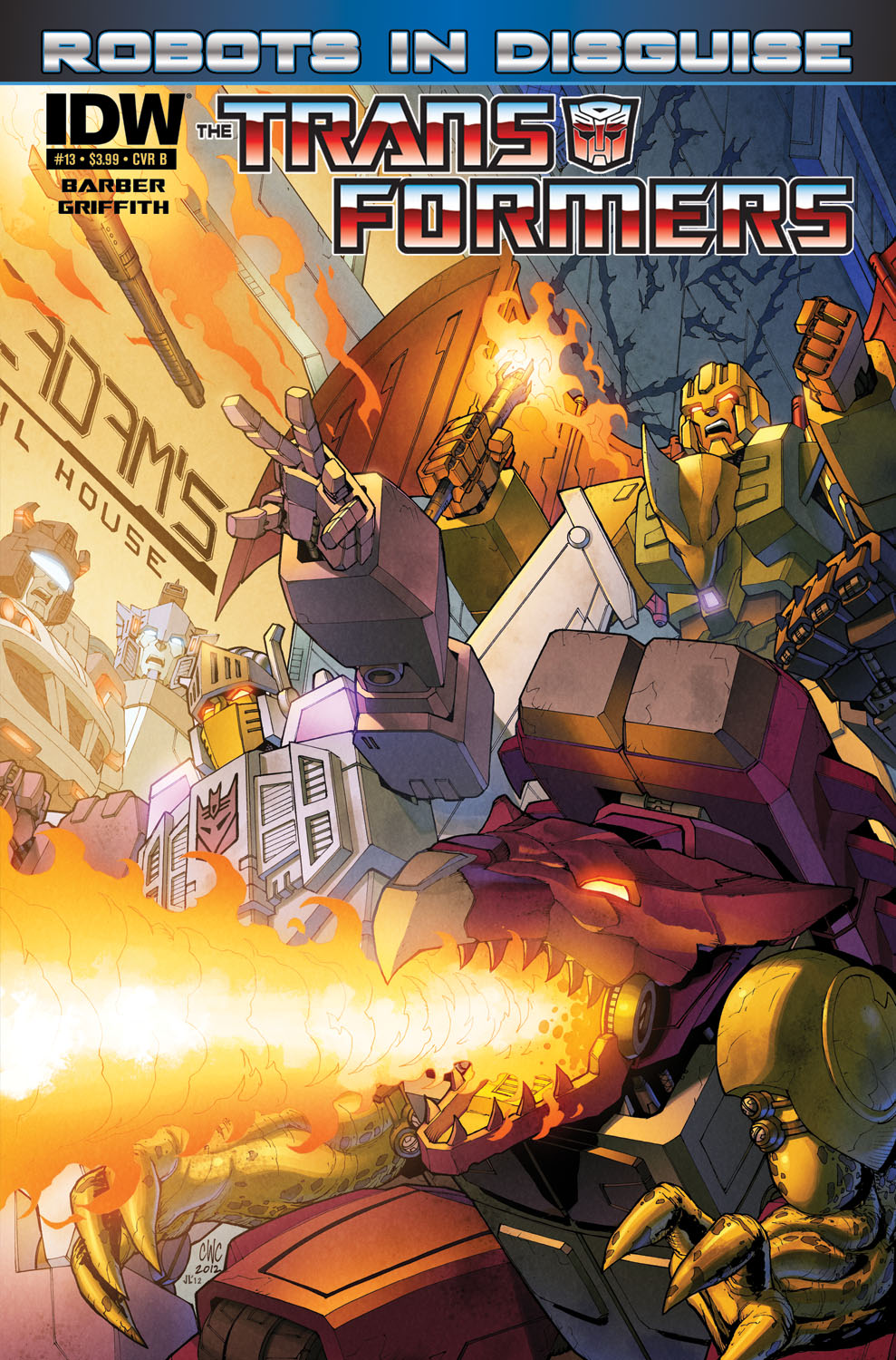 Seibertron.com Reviews IDW Transformers: Robots in Disguise #13