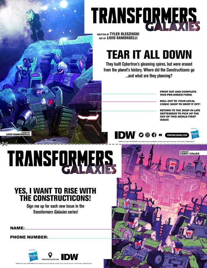 SDCC2019 Interview With Transformers Galaxies Writer Tyler Bleszinski
