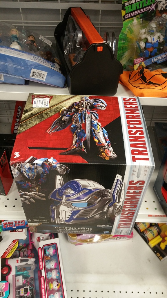 Transformers: The Last Knight Optimus Prime Voice Changing Helmet Found at Ross for $29.99