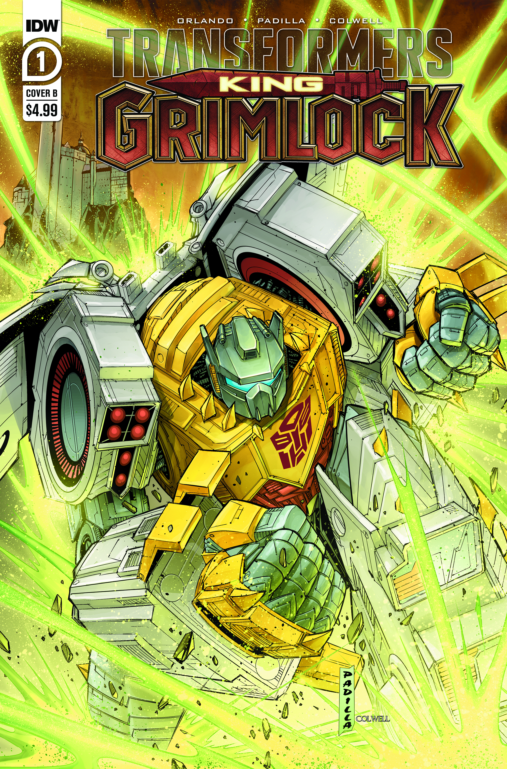 Review of IDW Transformers: King Grimlock #1