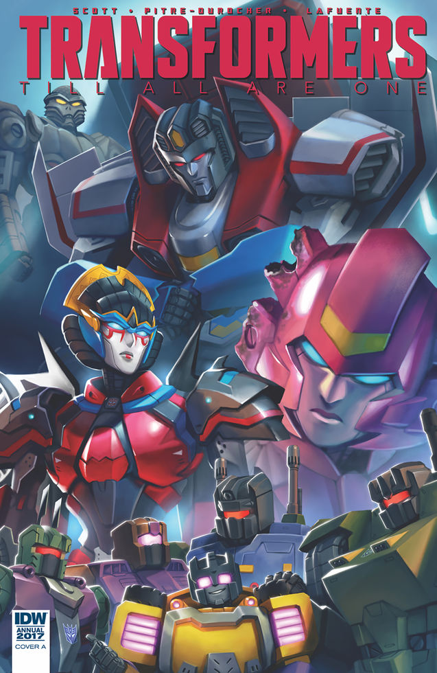 IDW Transformers: Till All Are One Annual iTunes Three Page Preview