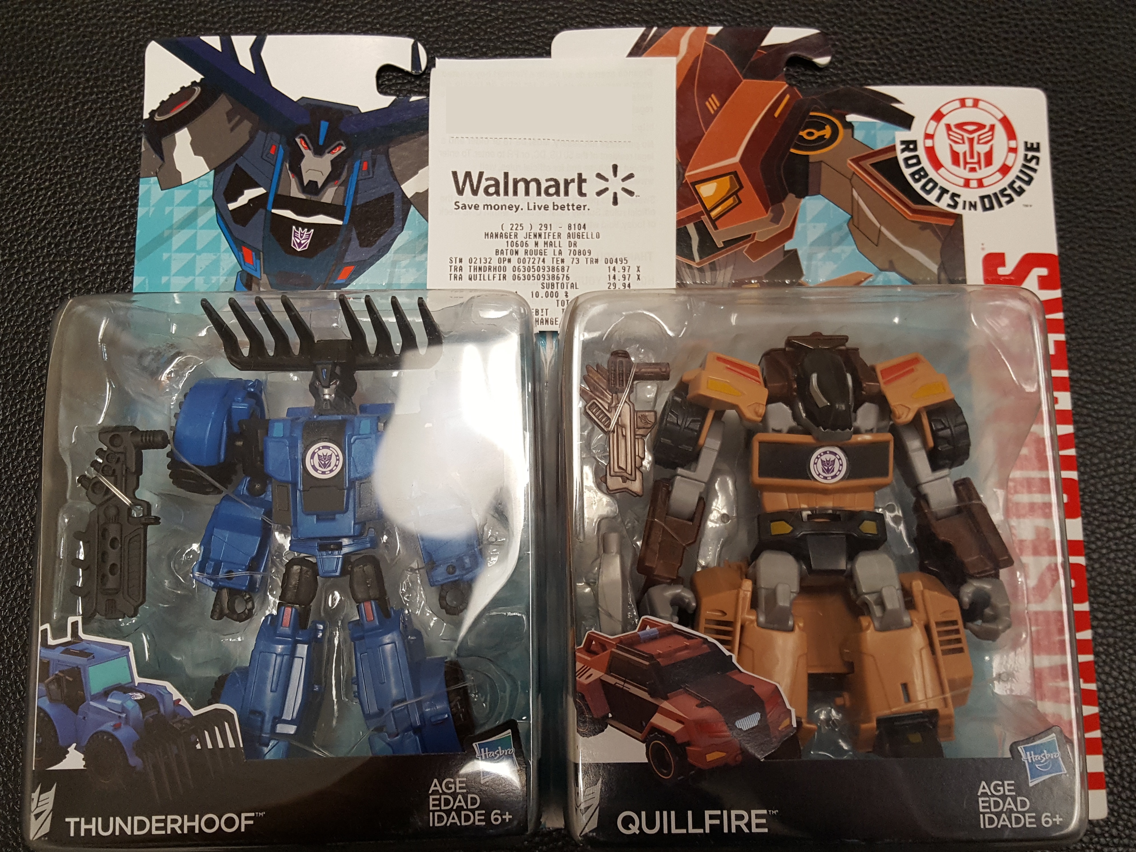 US Retail Sighting - Transformers Robots in Disguise Warrior Class Thunderhoof and Quillfire