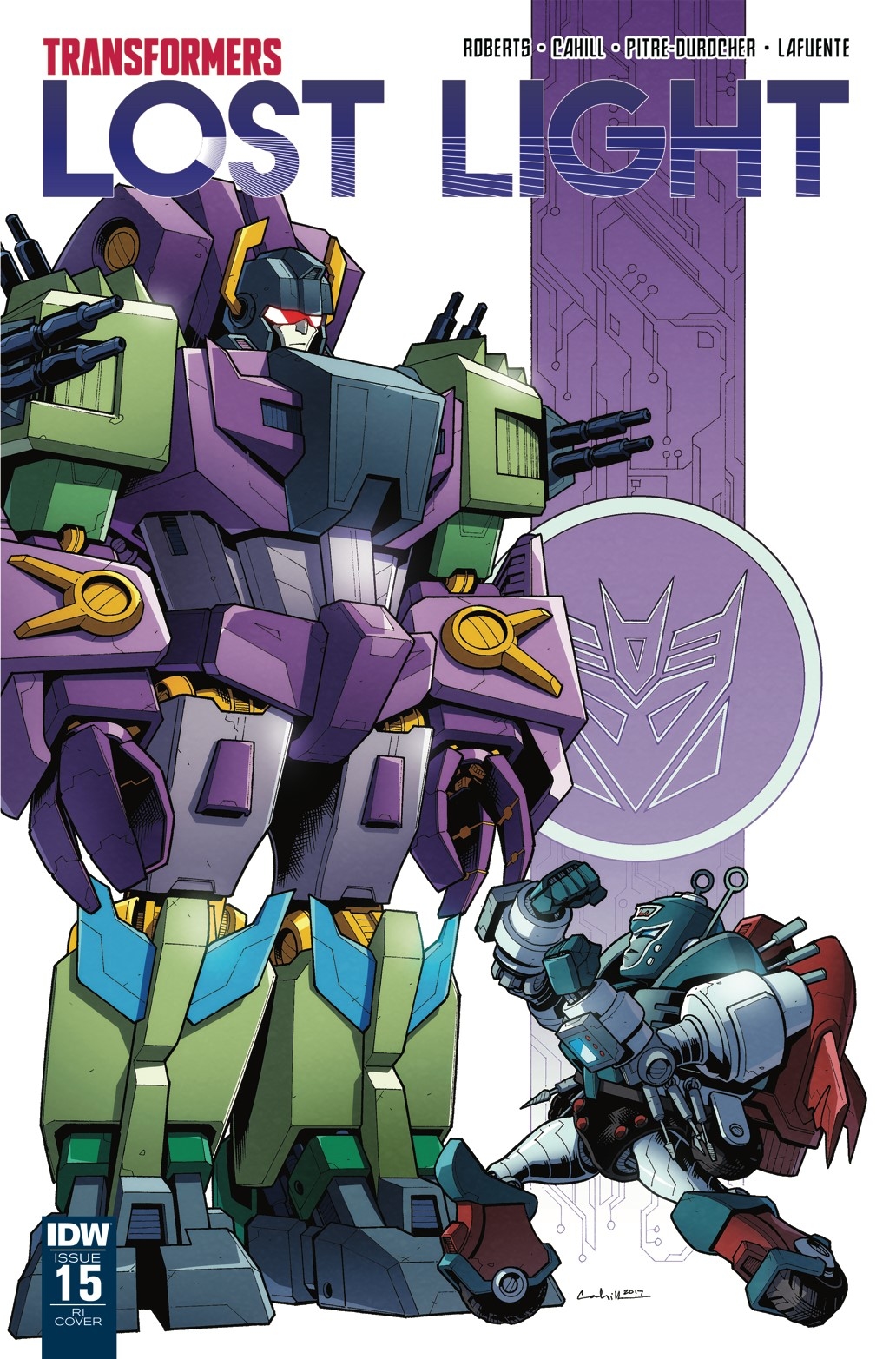 IDW Transformers: Lost Light #15 Cover B and Retailer Incentive Covers Revealed!