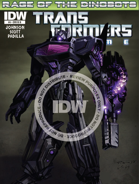 Seibertron.com Reviews IDW Transformers Prime: Rage of the Dinobots #4