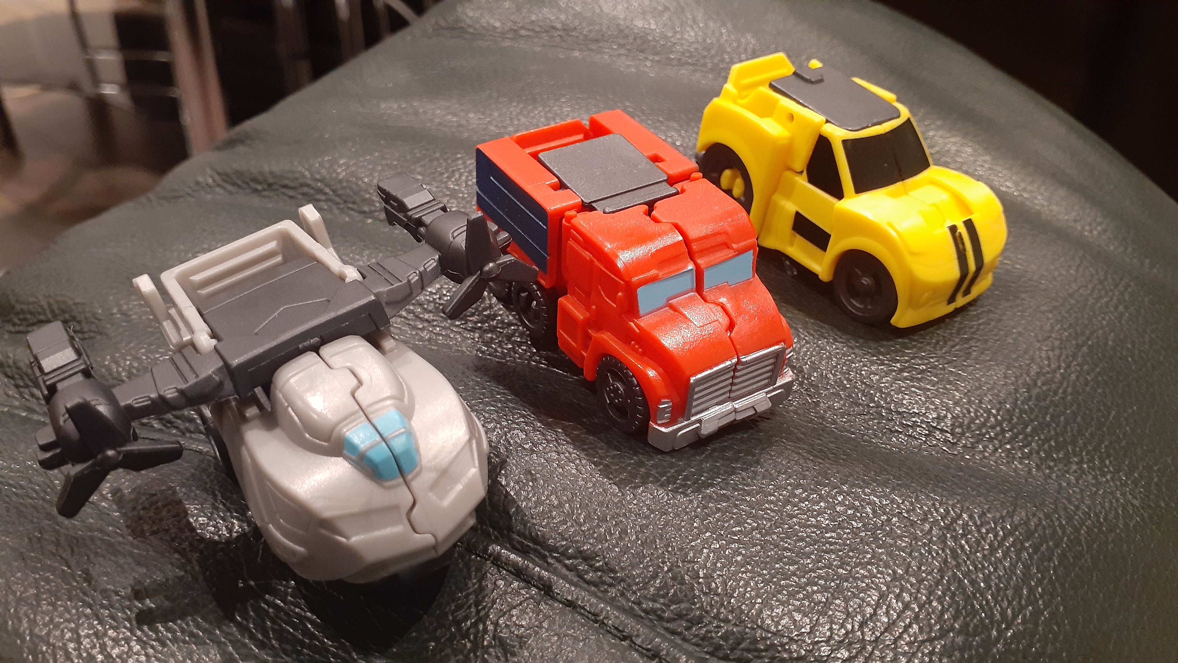 Earthspark News with Video Reviews for Tacticon Megatron, Optimus and Bumblebee + Starscream Listing