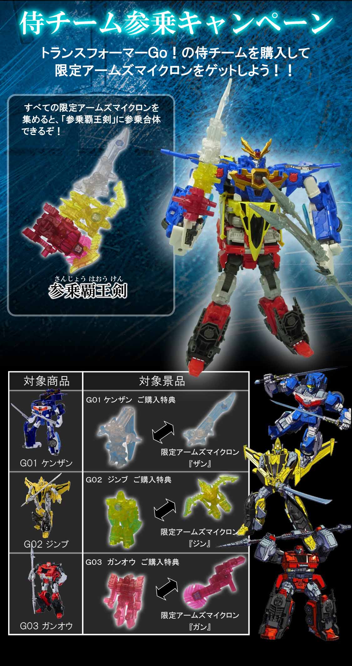 New Image of Takara Tomy Transformers Go! Campaign Microns