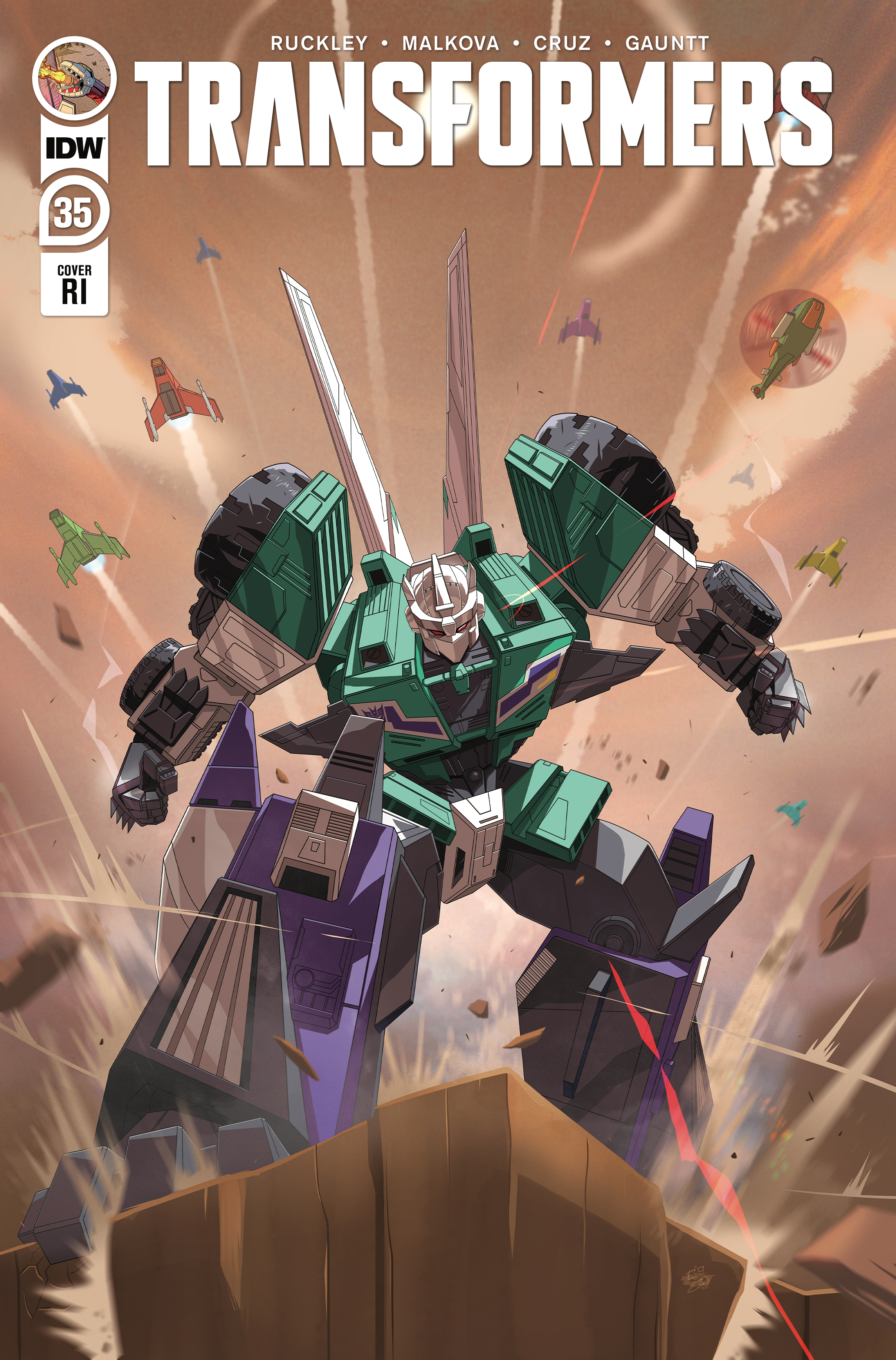 IDW Transformers #35 Review