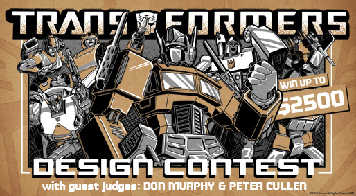WeLoveFine.com Transformers Design Contest