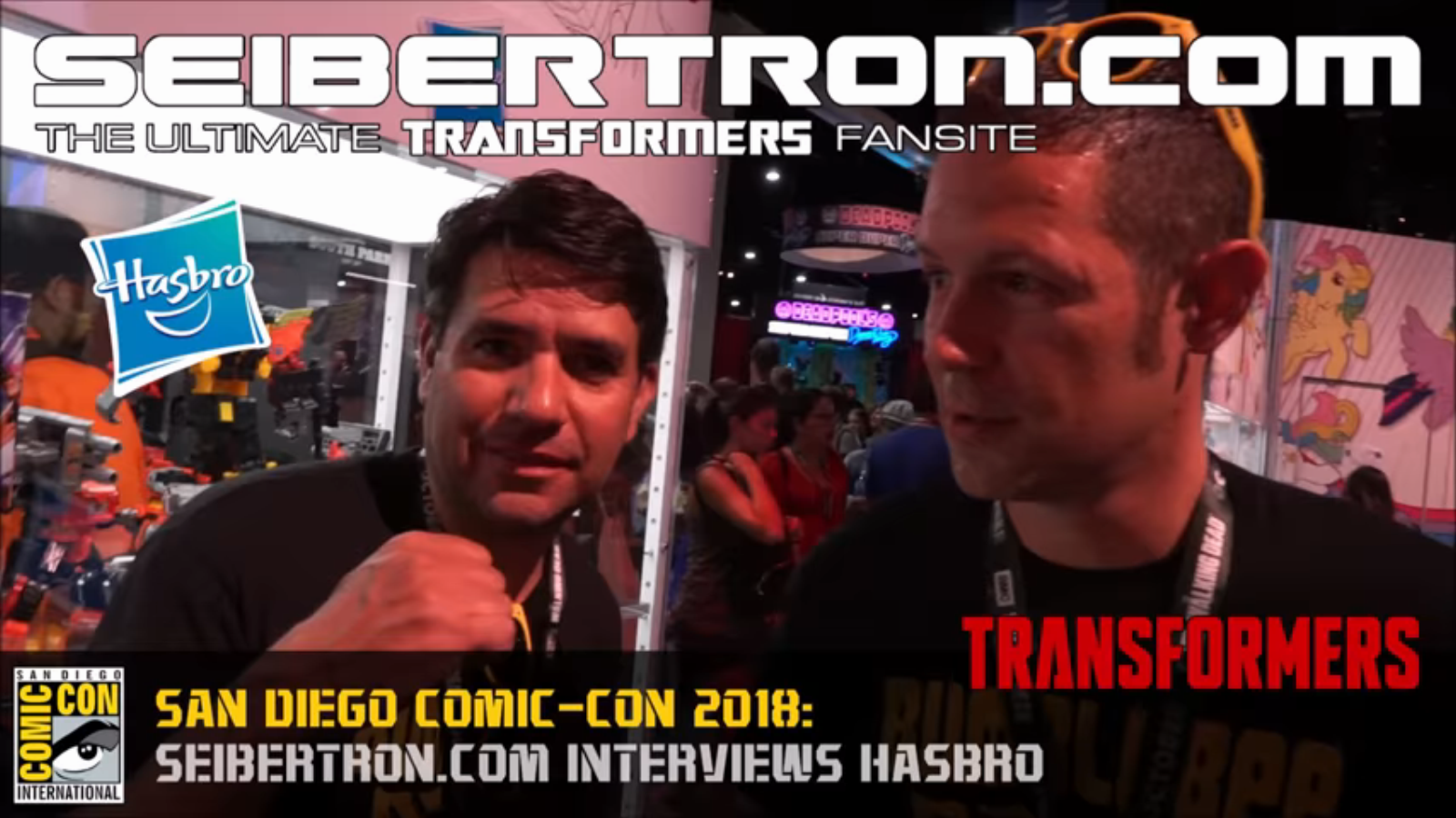 Video Interview and Transcript with Hasbro Transformers Brand Team at #SDCC2018 #HasbroSDCC