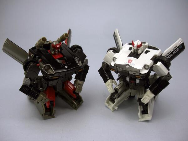 New Takara Tomy Transformers Masterpiece MP-17 Prowl and MP-18 Bluestreak Images