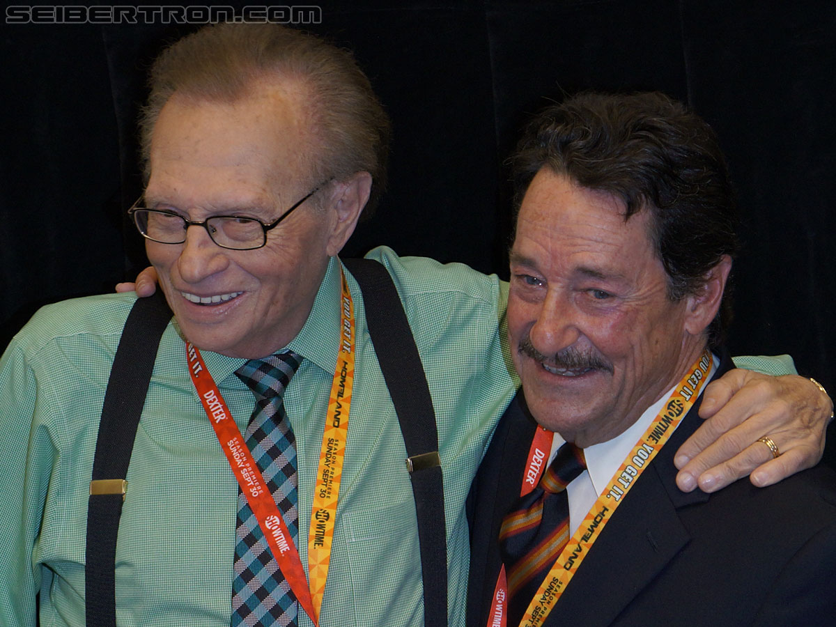 SDCC 2012 Coverage: Larry King interviews Peter Cullen