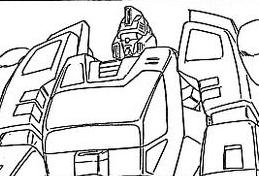 The Ark Addendum - Crosshairs' Transformation Sequence