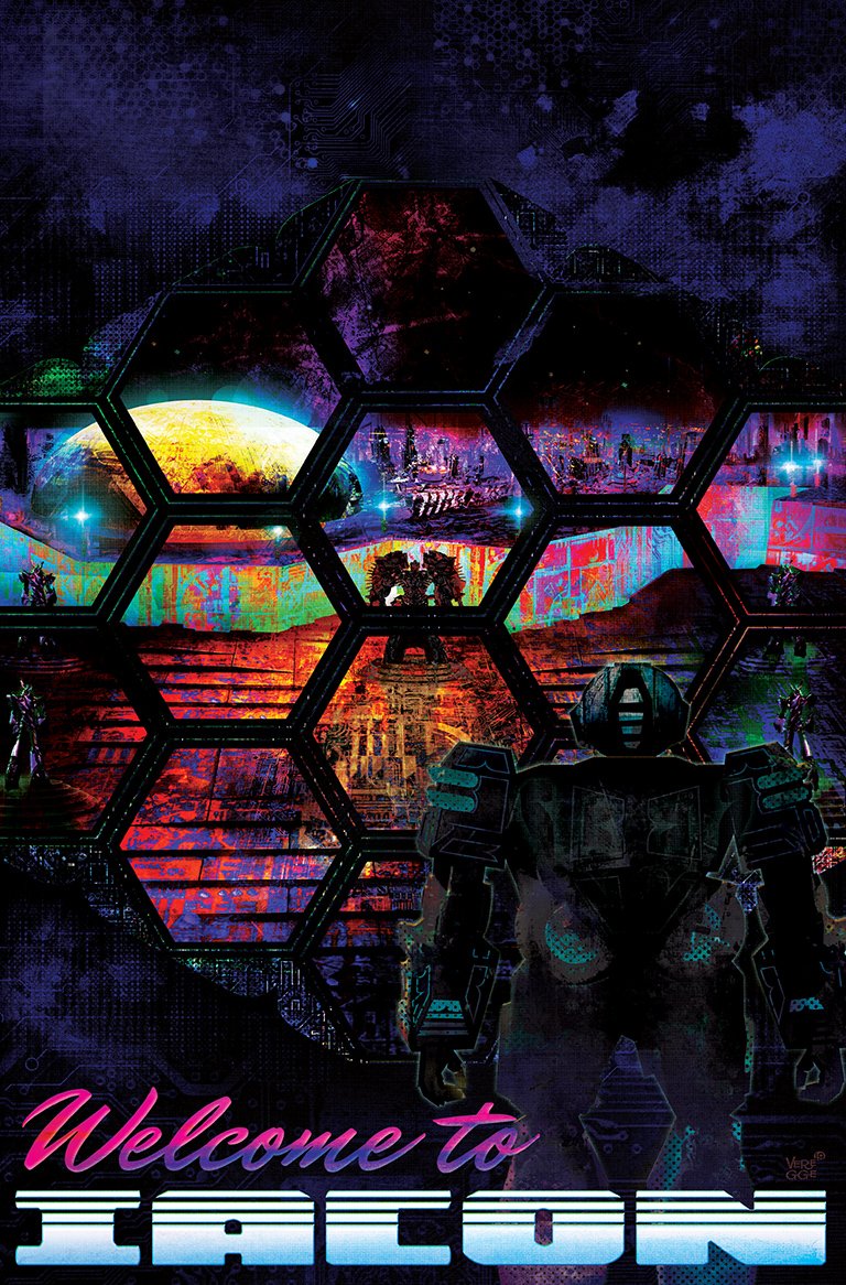 New Jeffrey Veregge Cover for Transformers Issue 4
