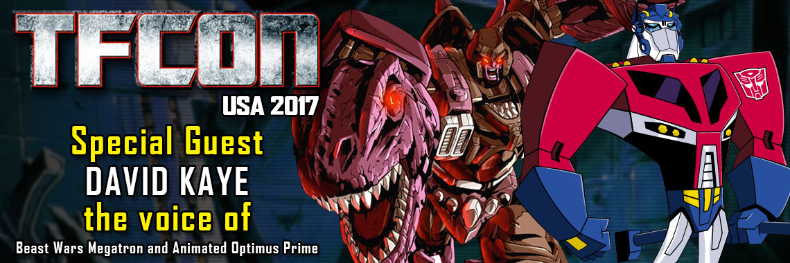Voice Actor David Kaye To Attend TFcon DC 2017