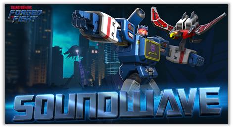 Soundwave Joins ‘Transformers: Forged to Fight’ Mobile Game