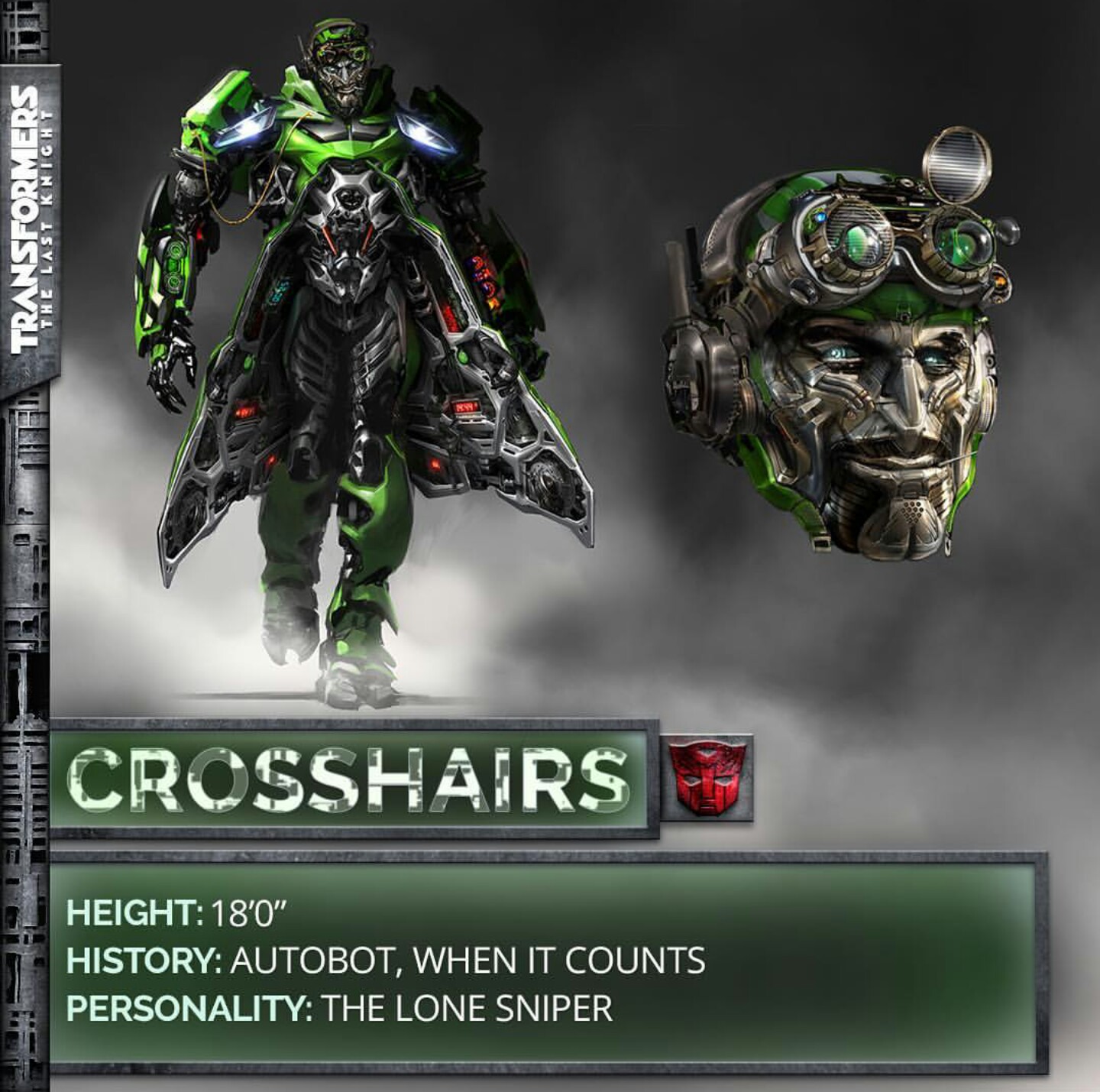 Transformers 5: The Last Knight Crosshairs Robot Mode Revealed!