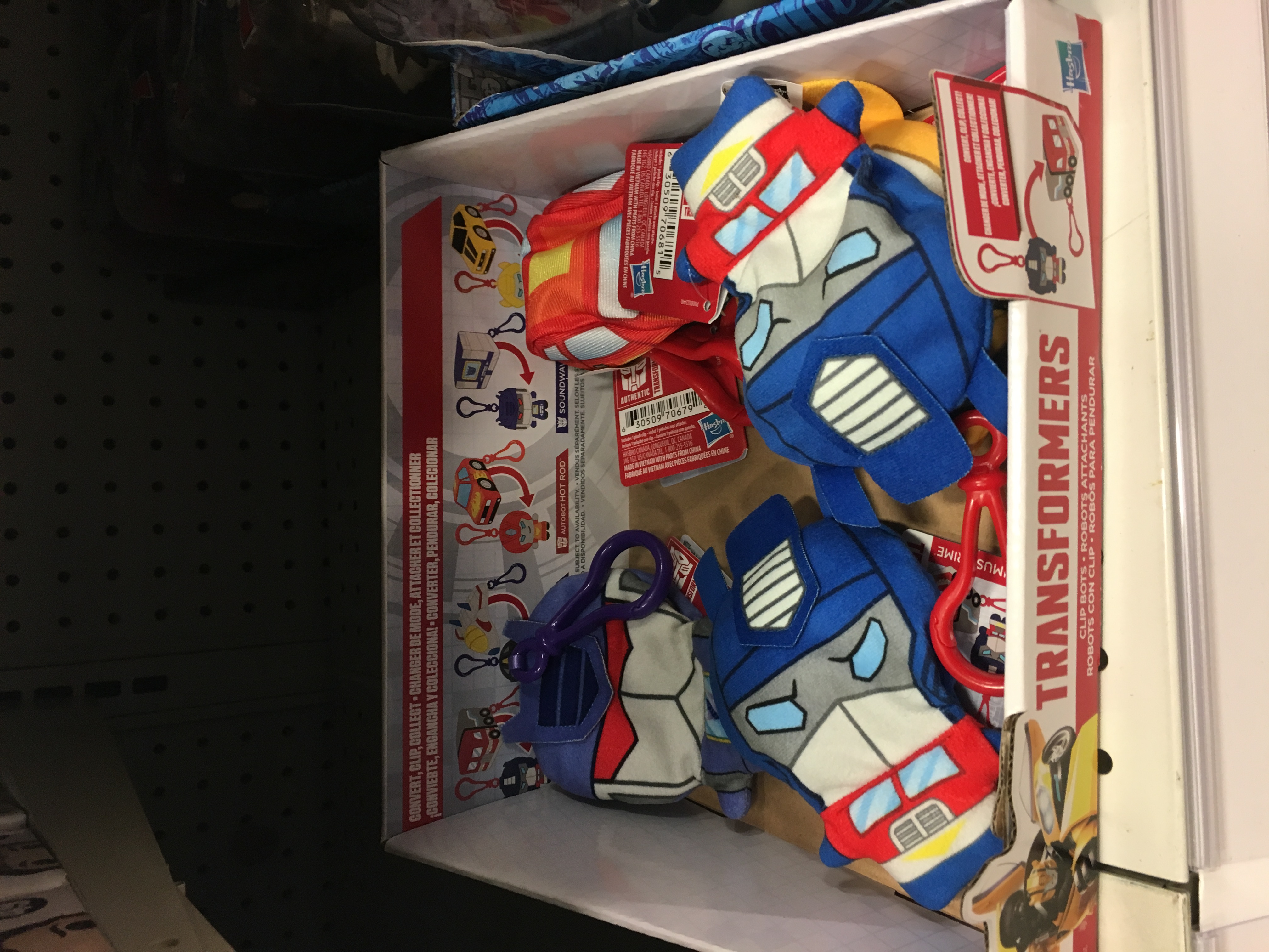 Transformers Clip Bots Converting Plush Toys Found at US Retail