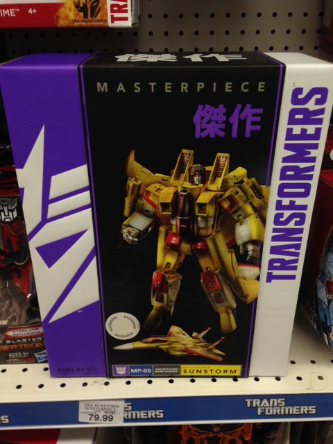 Hasbro Masterpiece Sunstorm Sighted at US Retail