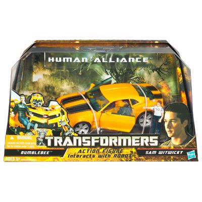 Human Alliance Bumblebee With Sam - White Clothes Variant