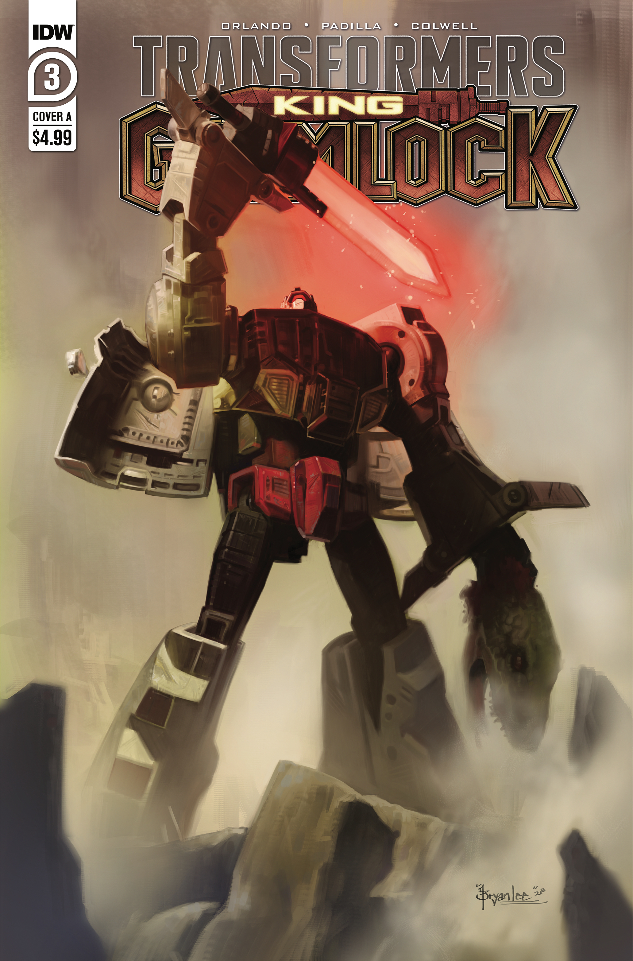 Five Page Preview of Transformers: King Grimlock #3