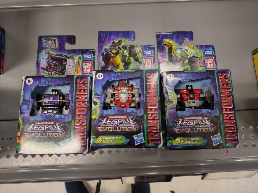 Transformers Legacy Evolution Core Sludge, Slug and Soundblaster out in Canada + Reviews