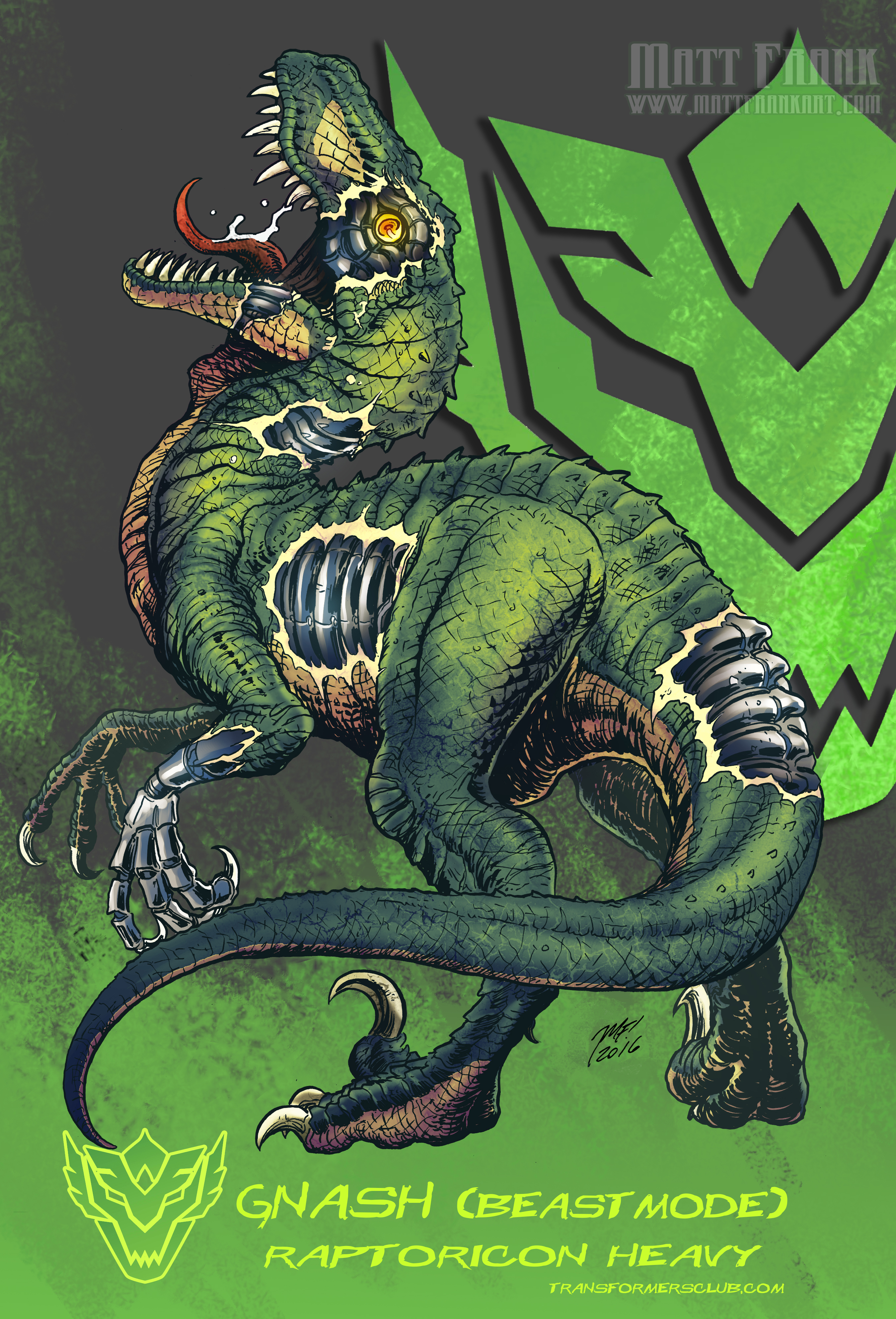 Transformers Collectors' Club Prose Story "Life Finds a Way" Concept Art and Character Bios
