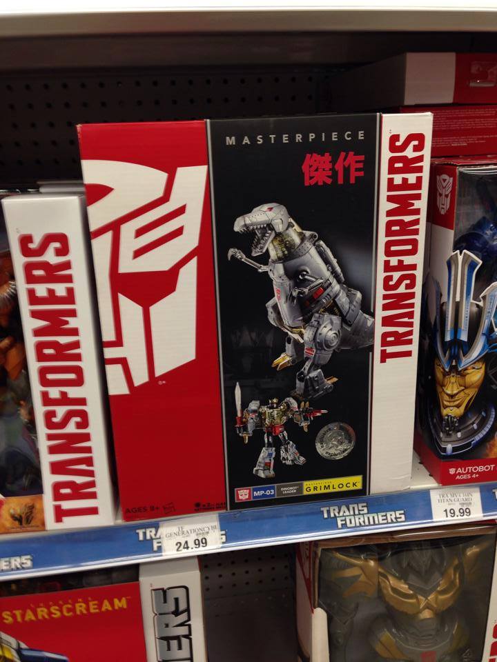 TRU Exclusive Masterpiece Grimlock rerelease found in Store