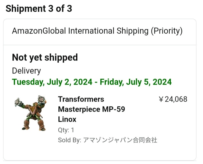 MP Rhinox Now $160 USD on Amazon Japan