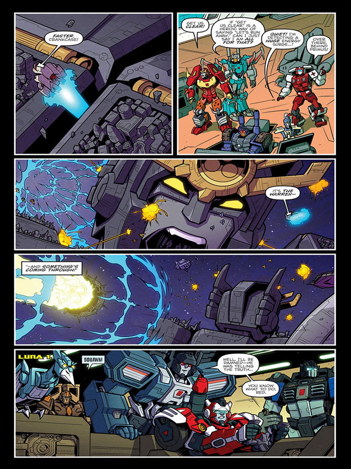 itunes Preview for IDW Transformers: Lost Light 24 with Fortress Maximus and Red Alert Returning