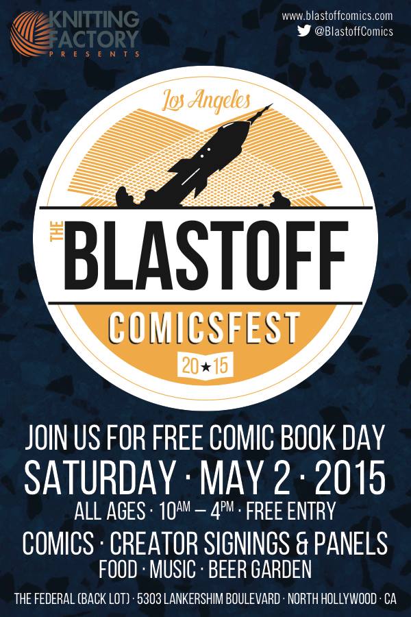 Mairghread Scott Signing at Blastoff Comics Fest for Free Comic Book Day (May 2nd)