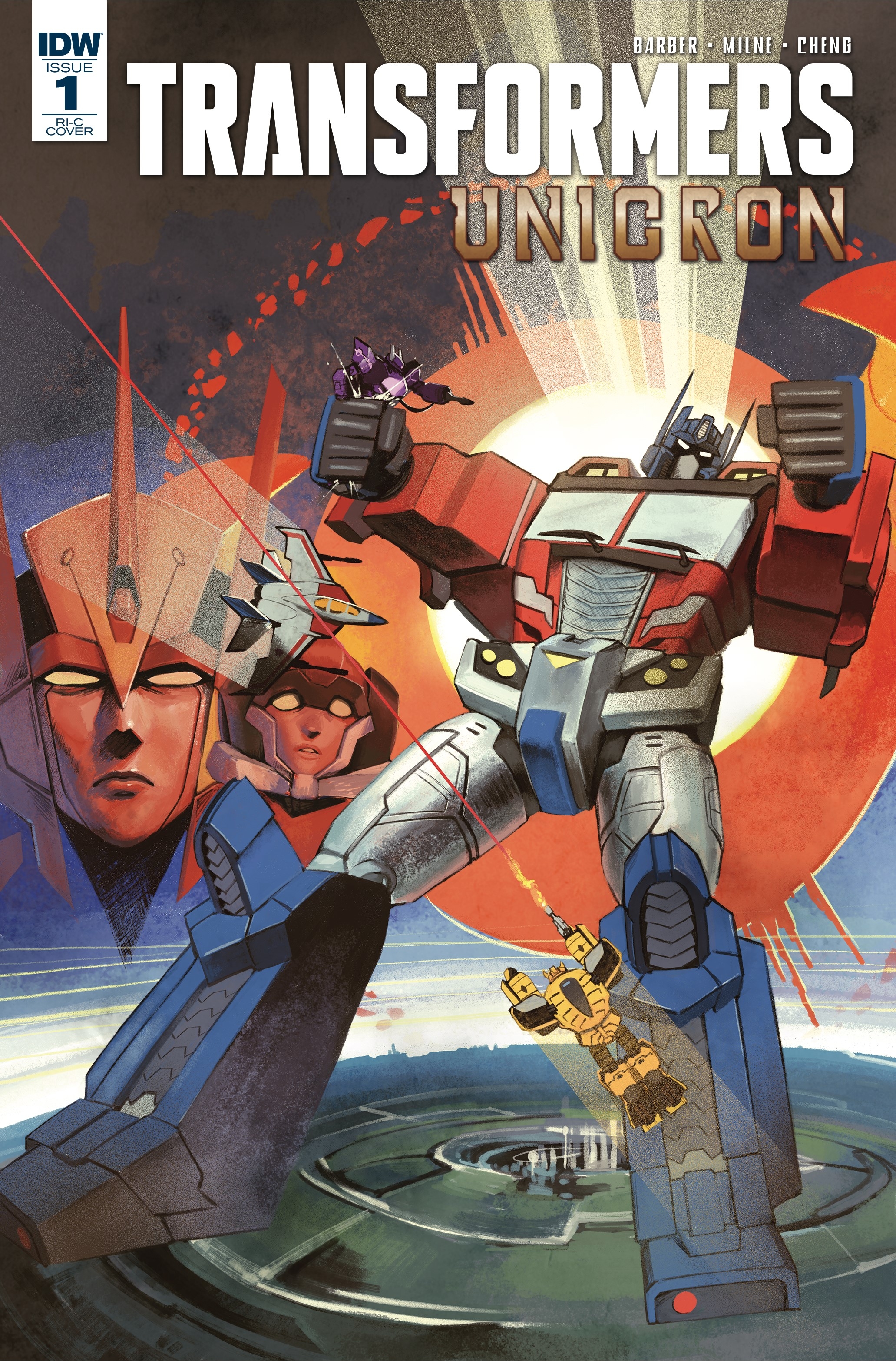 IDW Transformers Unicron Issue #1 Sara Pitre-Durocher Cover Revealed