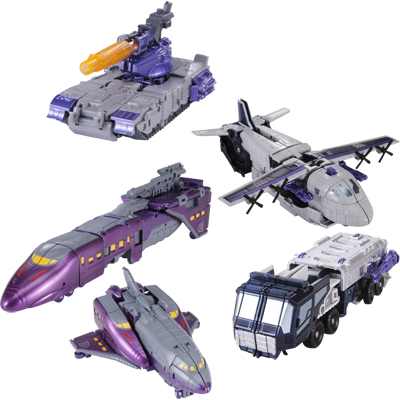 New Official Images: Asian Market Exclusive Specialist: Decepticons