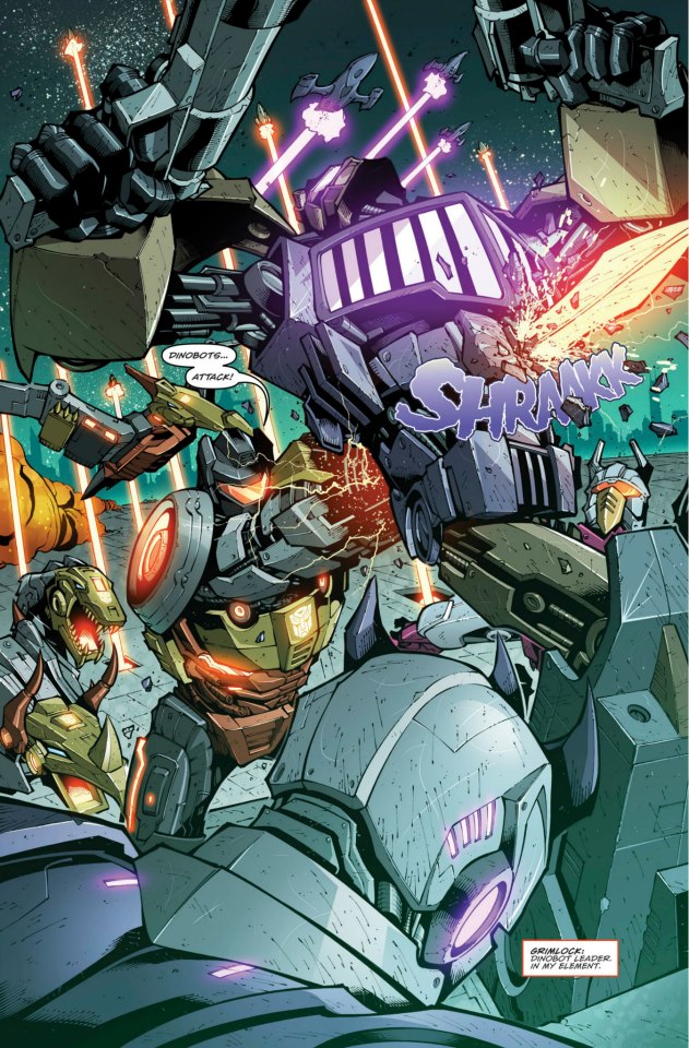 Creator Commentary: Transformers Prime: Rage of the Dinobots #1