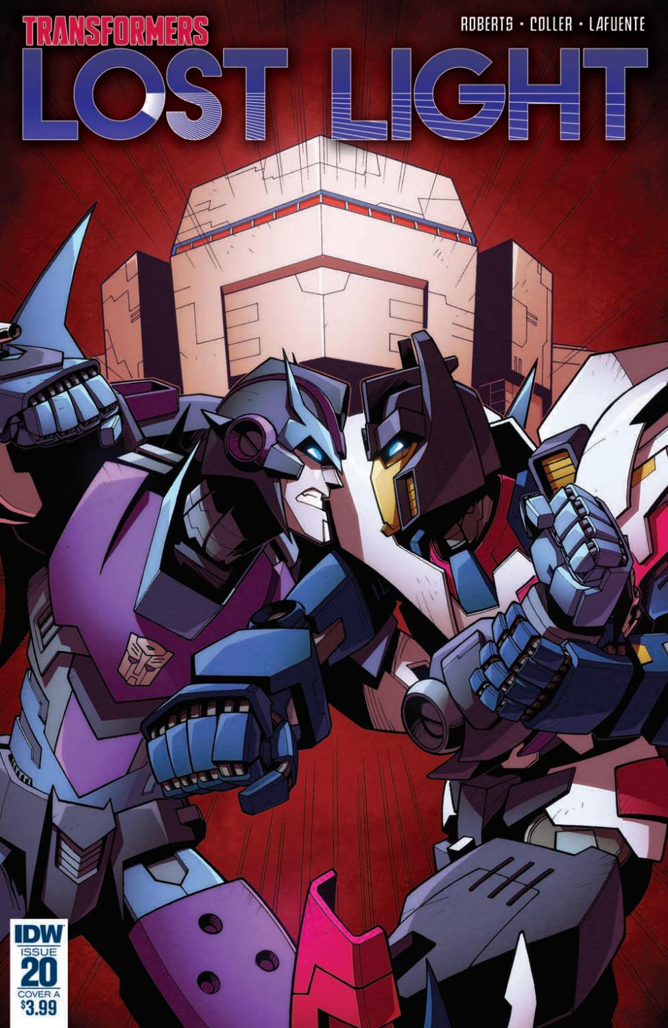 Review of IDW Transformers: Lost Light #20
