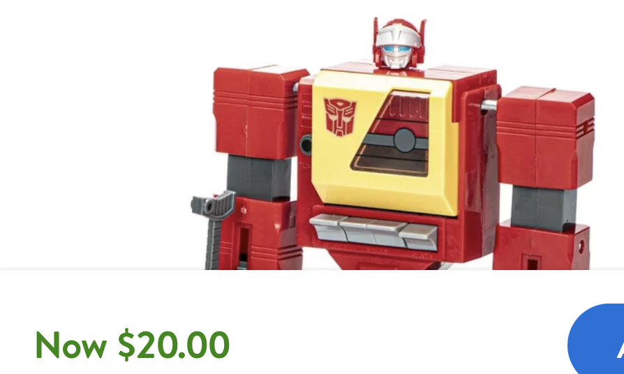Deal Alert: Transformers 40th Anniversary G1 Blaster Set is only $20 Right Now on Walmart.com