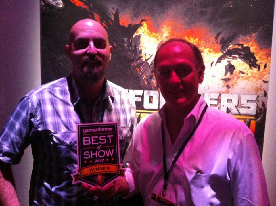 Transformers: Fall of Cybertron Name E3 Best of Show 2012