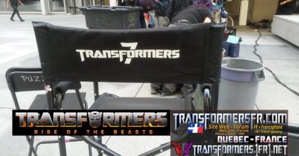 Report from on set of Transformers 7 describes a Job Interview / Meeting scene for Noah