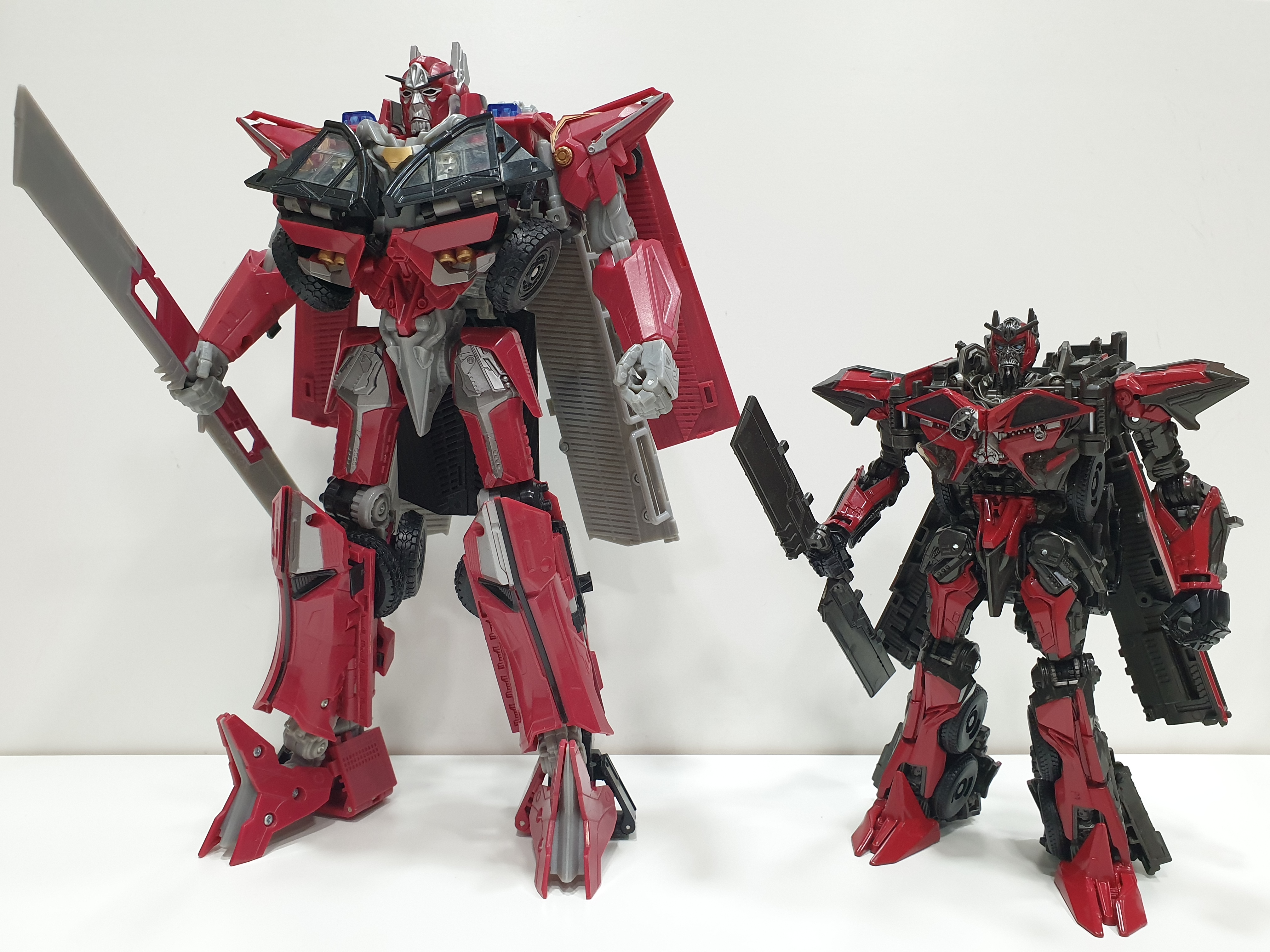 Pictorial Review of Studio Series Sentinel Prime + Singaporean Sighting of him and Scrapper