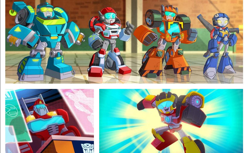 First Look at New Transformers Animated Series Rescue Bots Academy